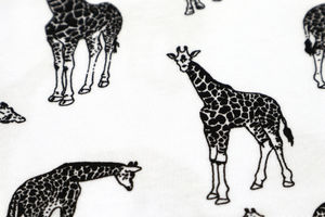 Пижама "Жирафик", цвет белый с жирафами, р. 68