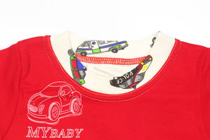 Комплект "Car" (футболка, шорты), цвет кремовый, р. 86