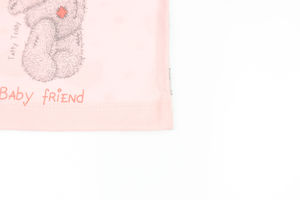 Комплект "Мишка" (майка, шорты), цвет розовый, р. 74