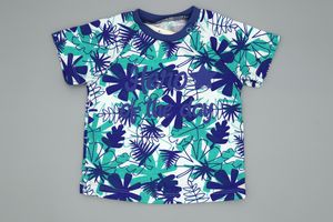 Комплект "Лето" (футболка, шорты), цвет синий, р. 80
