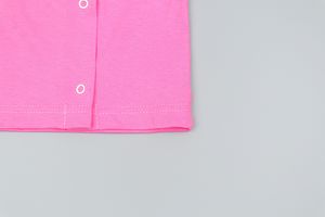 Кофточка с коротким рукавом, цвет розовый, р. 62