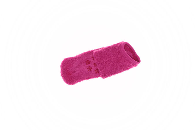 Носки "Травка" с тормозами, цвет розовый, р. 12-14